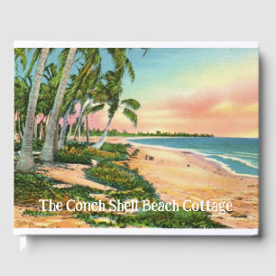 Libro De Visitas Beach Cottage House Guest Book