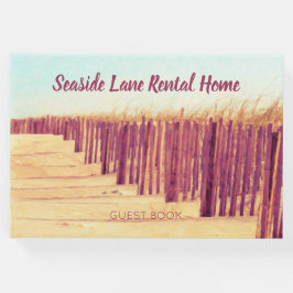 Libro De Visitas Beach Dunes Oceanfront Hospitality Guest Book