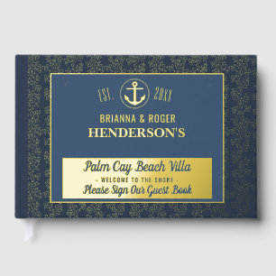 Libro De Visitas Beach House Nautical Vacaciones Alquiler Coral de