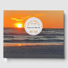 Libro De Visitas Beach House Vacation Rental Sunset Photo