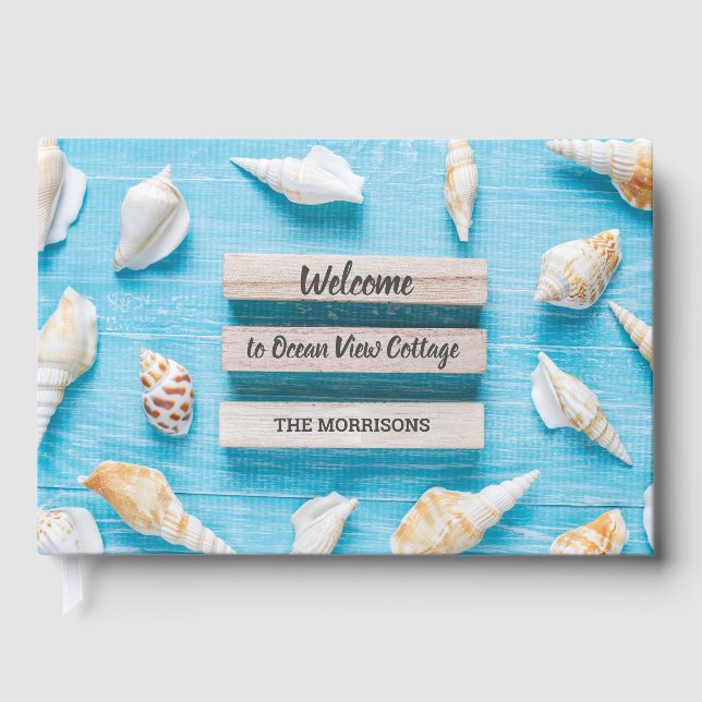 Libro De Visitas Beach House Vacation Rental Welcome Seasheles (Anverso)