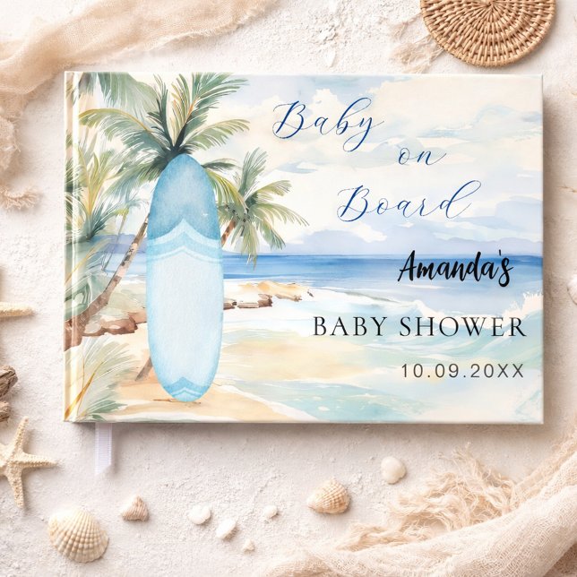 Libro De Visitas Bebé de ducha a bordo (Subido por el creador)