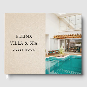 Libro De Visitas Beige Sand Tan Villa Spa Alquiler de vacaciones Co