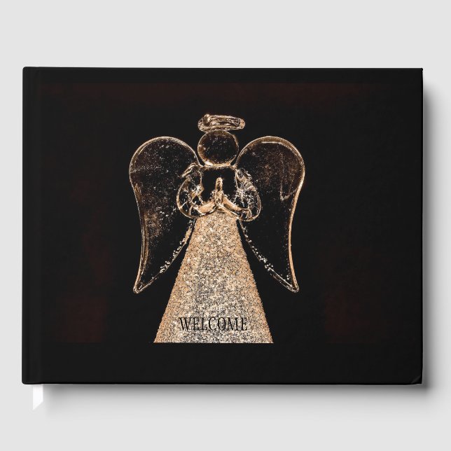 Libro De Visitas Bienvenida Angel (Anverso)