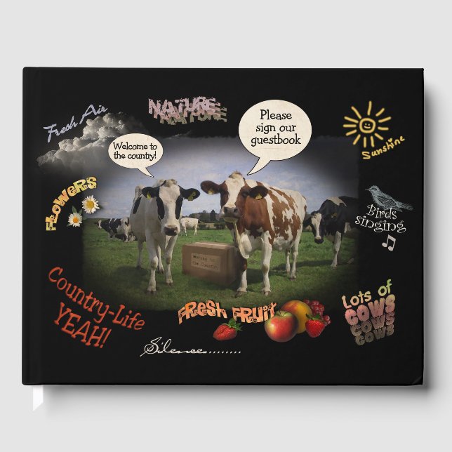 Libro De Visitas Bienvenido al país (Anverso)