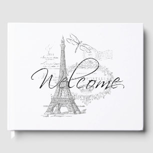 Libro De Visitas Bienvenido - Torre Eiffel
