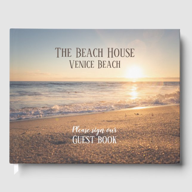 Libro De Visitas Bienvenidos a Beach Hotel Vacation House (Anverso)