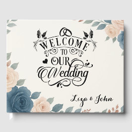 Libro De Visitas Bienvenidos a Nuestra Boda