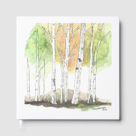 Libro De Visitas Birch Tree Guest Book