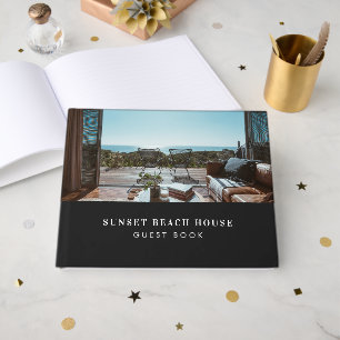 Libro De Visitas Black Villa Rental Vacation House Guest Insights