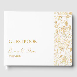 Libro De Visitas Blooms GILDED