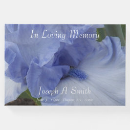 Libro De Visitas Blue Iris Floral Memorial Service