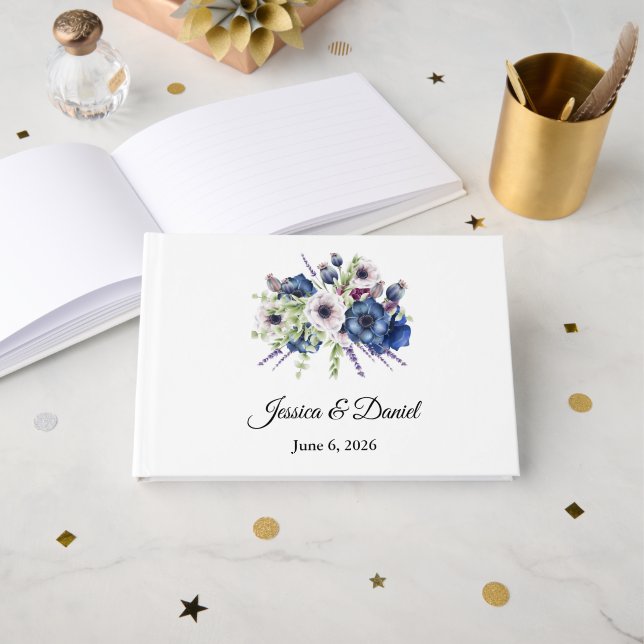 Libro De Visitas Boda (Anverso Abierto)