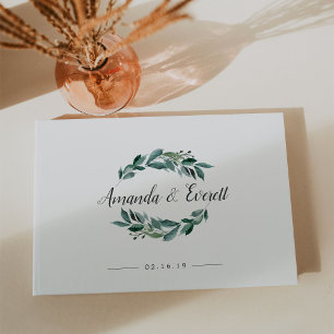 Libro De Visitas Boda Abundant Foliage