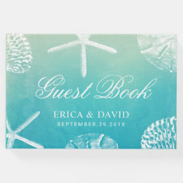 Libro De Visitas Boda acuática Seashells Beach