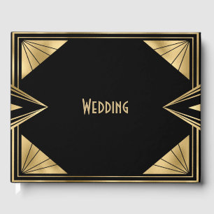 Libro De Visitas Boda Art Deco Great Gatsby