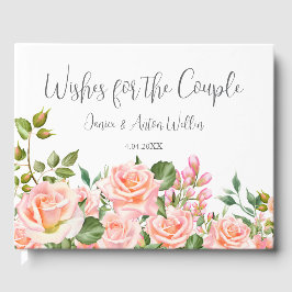 Libro De Visitas Boda Botánico Rosa Rubor