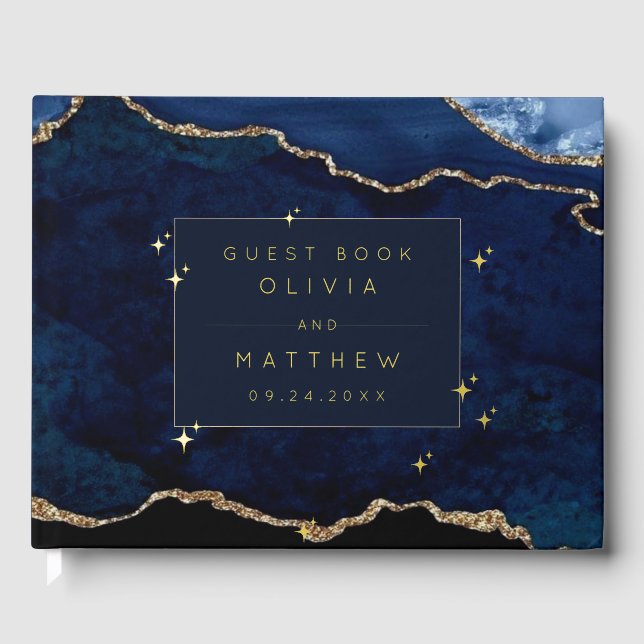 Libro De Visitas Boda Celestial Marina Malhumorada  (Anverso)