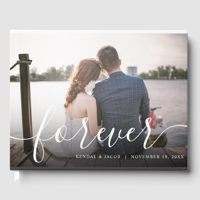 Libro De Visitas Boda Collage de fotos boda (Anverso)