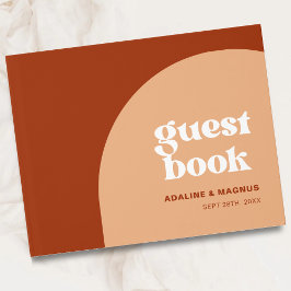 Libro De Visitas Boda de arco de barca de moda simple