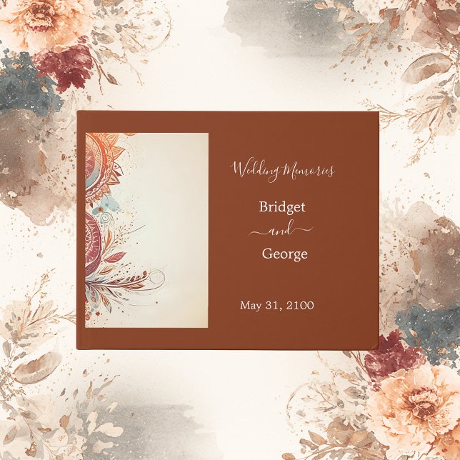 Libro De Visitas boda de beige macrame (Subido por el creador)