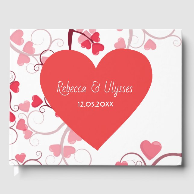 Libro De Visitas Boda de bonitos (Anverso)