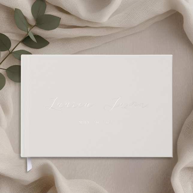 Libro De Visitas Boda de Caligrafía Elegante Moderna (Subido por el creador)