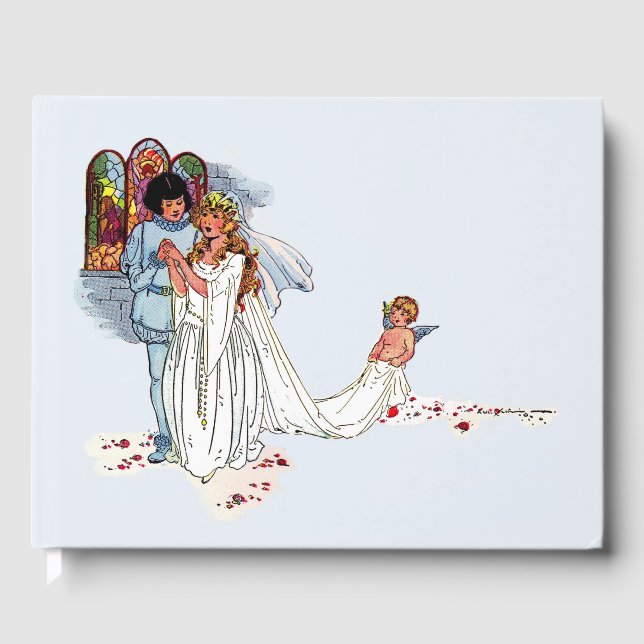 Libro De Visitas boda de cuento de hadas (Anverso)