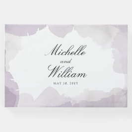 Libro De Visitas Boda de Debonair Lavender