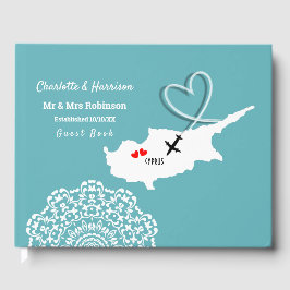 Libro De Visitas Boda de destino de Chipre