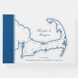 Libro De Visitas Boda de destino de Wychmere Harwich Port Cape Cod