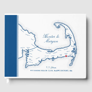 Libro De Visitas Boda de destino de Wychmere Harwich Port Cape Cod