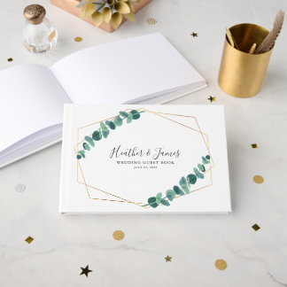 Libro De Visitas Boda de Eucalyptus