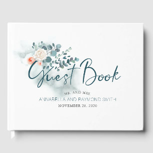 Libro De Visitas Boda de Eucalyptus Greenery