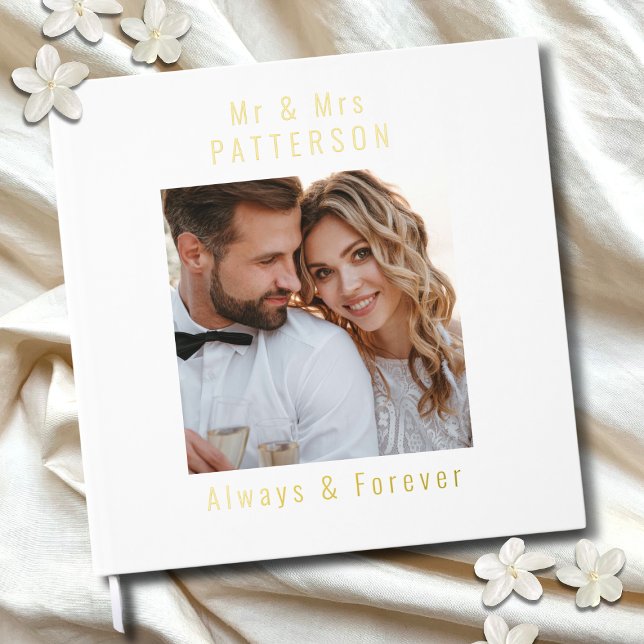 Libro De Visitas Boda de fotos de Relieve metalizado real nombres p (Subido por el creador)