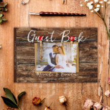 Boda de fotos de Rustic Wood