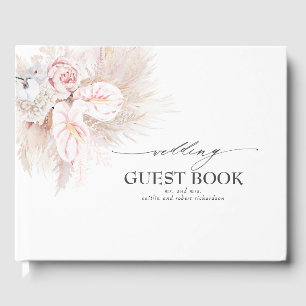 Libro De Visitas Boda de Grass y Pampas