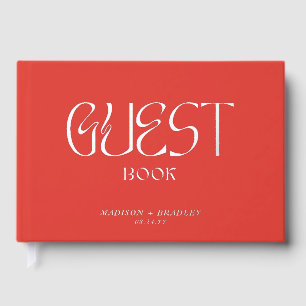 Libro De Visitas Boda de guión elegante de caligrafía de Relieve me