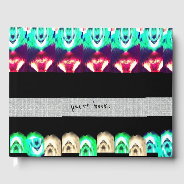 Libro De Visitas Boda de joyas modernas de Rajasthan Lac (Anverso)