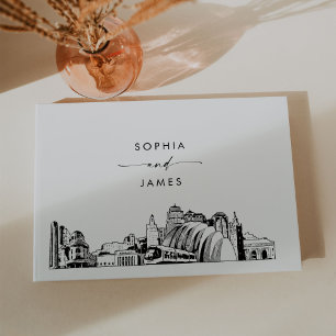 Libro De Visitas Boda de Kansas City Skyline