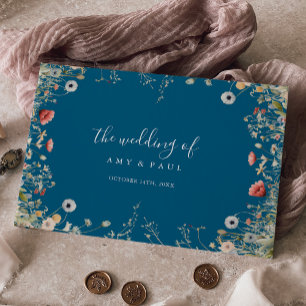 Libro De Visitas Boda de la flor salvaje Boho