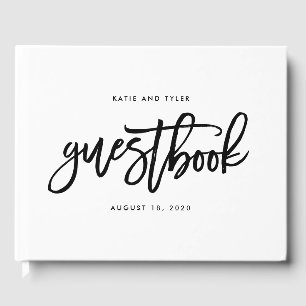 Libro De Visitas Boda de la tarjeta BCC de color EDITABLE