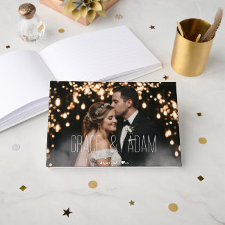 Libro De Visitas Boda de manzanilla negra