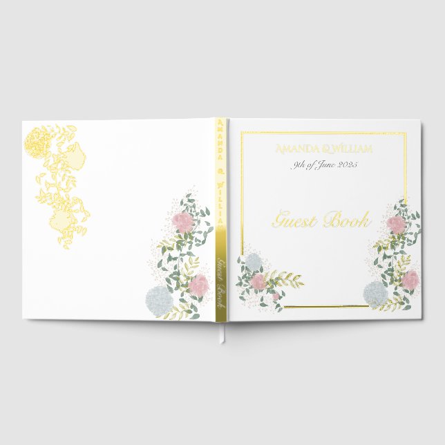 Libro De Visitas Boda  de oro (Lleno)
