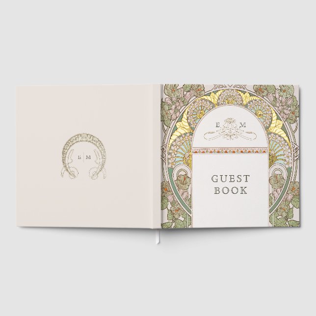 Libro De Visitas Boda de oro azul de la Marina de Bougainvillea Art (Lleno)