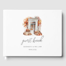 Libro De Visitas Boda de otoño personalizado