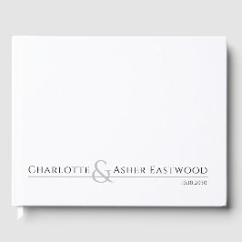 Libro De Visitas Boda de Pareja Personalizada