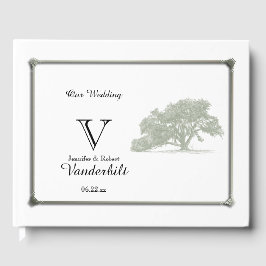 Libro De Visitas Boda de plantaciones de roble