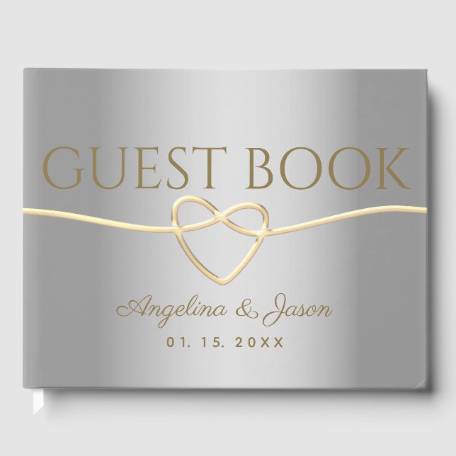 Libro De Visitas Boda de Plata y Oro (Anverso)