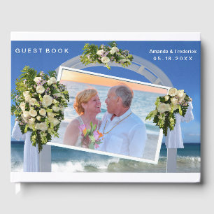 Libro De Visitas Boda de playa de verano